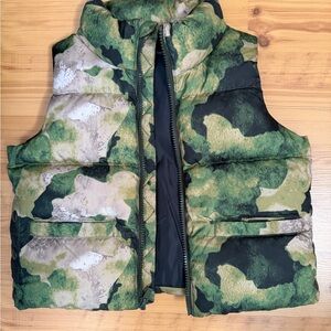 All in Motion Green Camouflage Kids Vest